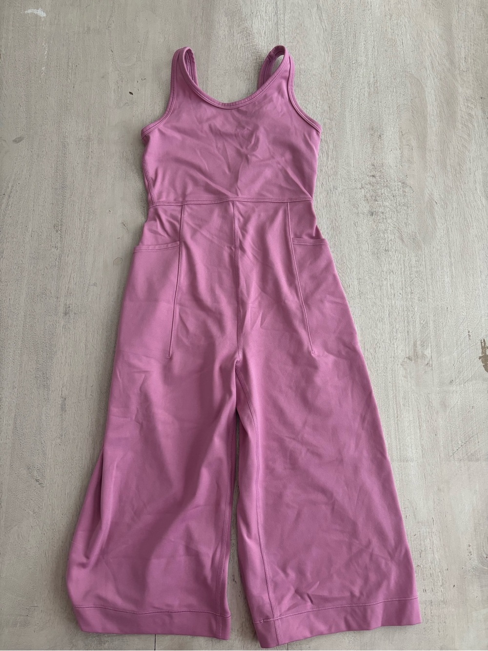 Athleta Girl Pink Sleeveless Jumpsuit